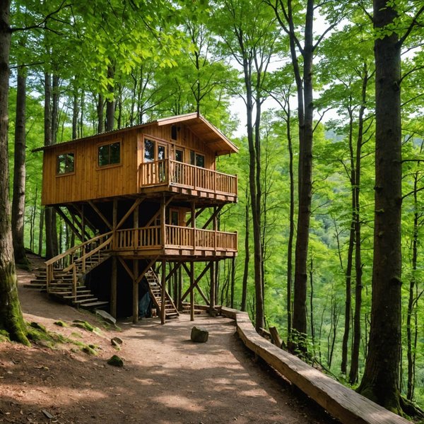 Les Chalets Perchés au Pays Basque: Découvrez l'Expérience de Camping Avec Vue Imprenable sur la Nature