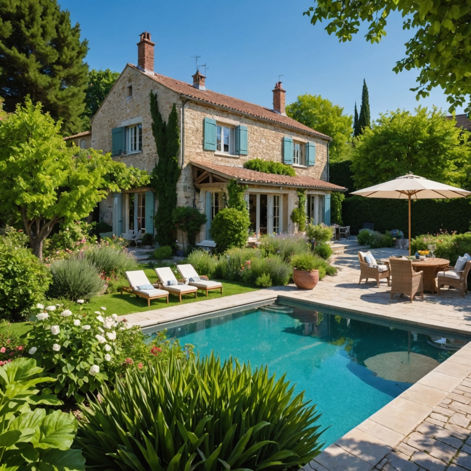 Maximiser votre bien-être familial : Découvrez les multiples avantages d’une maison avec jardin et piscine sur Decors-de-Jardin.fr